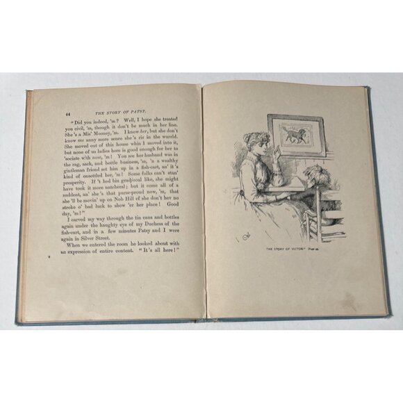THE STORY of PATSY Kate Douglas Wiggin 1st Ed 1889 Houghton Mifflin Co illust HC - Picture 10 of 15